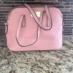 Kate spade purse pink - has pen marks on the inside